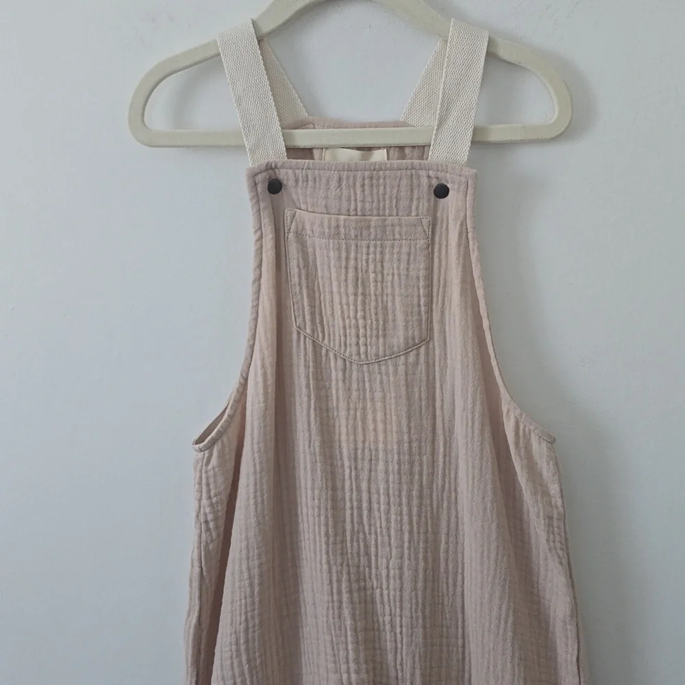 GREIGE Organic Cotton Overalls Sz 4 Unisex